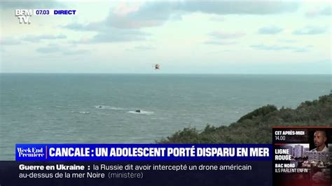 Un adolescent de 18 ans est porté disparu en mer à Cancale Bretagne