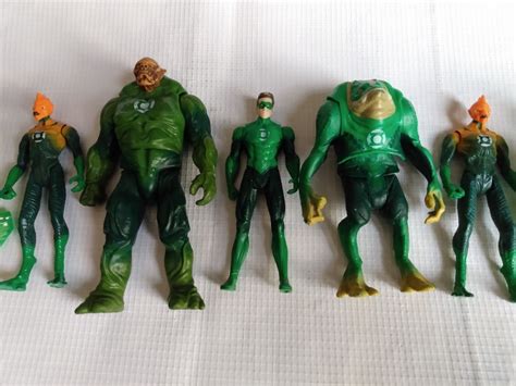 Lote Figuras De Acci N Linterna Verde Mattel Colecci N Meses Sin