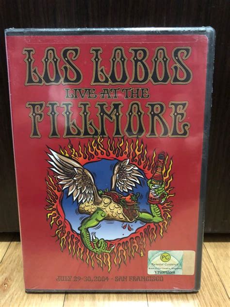 Los Lobos Live At The Fillmore Dvd Hobbies Toys Music Media