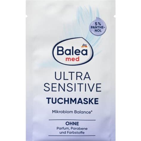 Balea MED Ultra Sensitive Maska Za Lice U Obliku Maramice 1 Kom