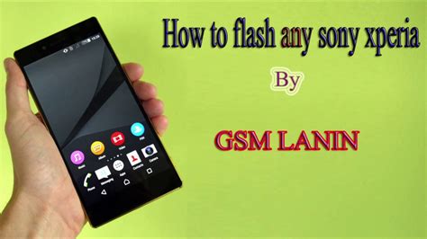 How To Flash Any Sony Xperia Using Flash Tool YouTube