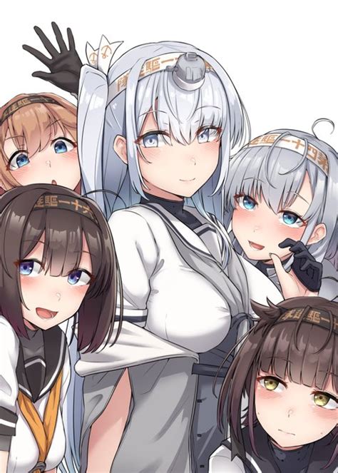 「照月艦これ 白背景」の画像イラストファンアート人気順