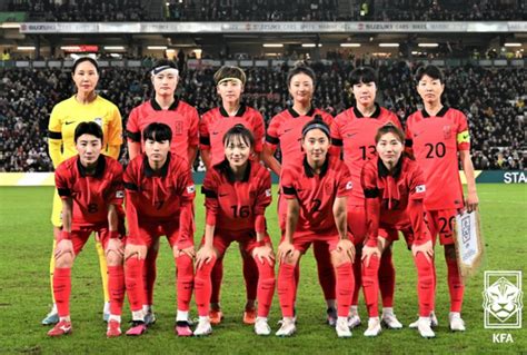 여자축구 국가대표 일정 Fifa 여자 월드컵 앞둔 대한민국 대표팀 4월 잠비아와 한국에서 두 차례 친선경기