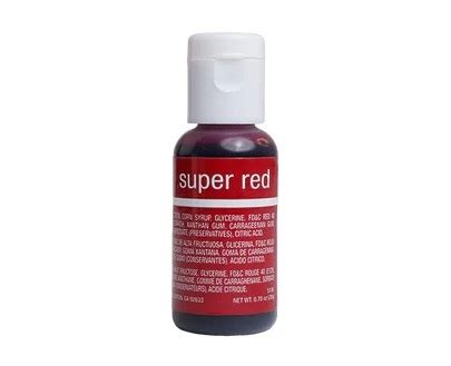 Chefmaster Liqua Gel Super Red Ml Bakersvillagestore