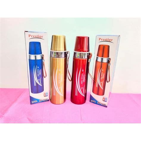 Prestige Stainless Steel Vacuum Flask 750ml Multicolor For Hot And Cold Water Tea Coffee Use