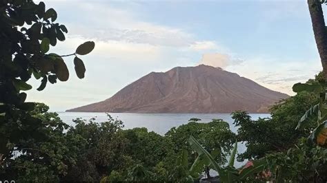 Kondisi Terkini Gunung Ruang Ada Peningkatan Jumlah Gempa Vulkanik