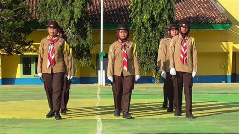 Lomba Pramuka Variasi Baris Berbaris Sman Ogan Komering Ulu Tim B