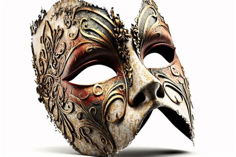 Premium AI Image | A mask from the phantom of the opera.