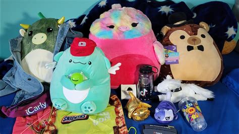 Massive Vidcon Haul Squishmallows Zhc Signed Plush Aphmau Mee Meow