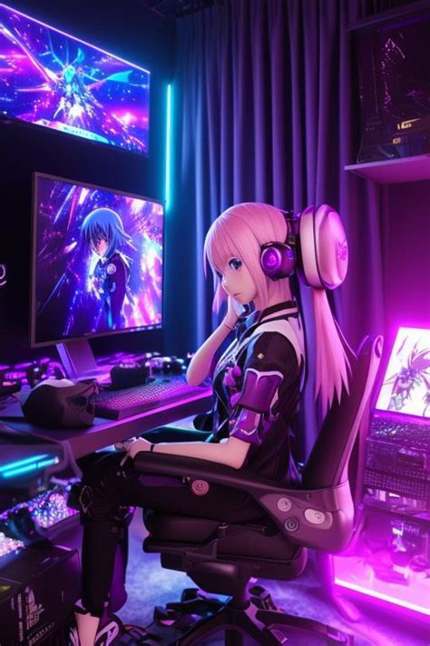 Anime Themed Gaming Chair Informacionpublicasvetgobgt