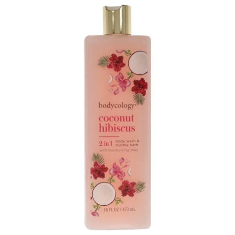 Bodycology 2in1 Body Wash And Bubble Bath Coconut Hibiscus 16 Fl Oz