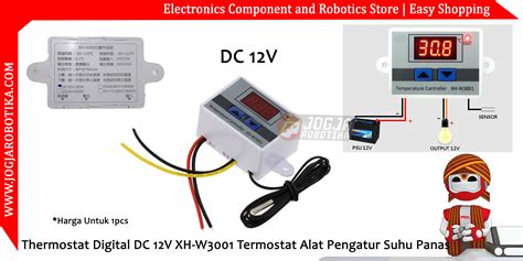 Thermostat Digital Dc V Xh W Termostat Alat Pengatur Suhu Panas