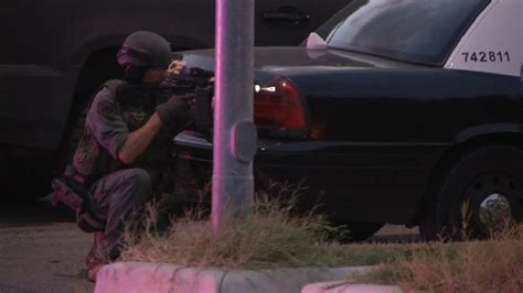 Swat Team Arrests Burglary Suspect After He Fired At Officer Hid For