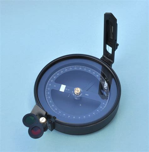 Francis Barker Surveyors And Artillery Prismatic Compass