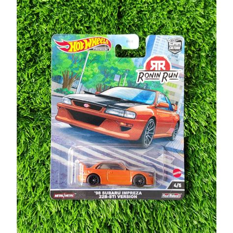 Jual HOT WHEELS 98 SUBARU IMPREZA 22B STi VERSION CAR CULTURE RONIN