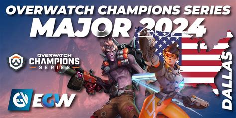 Overwatch Champions Series 2024 Major Overwatch Tournament Match