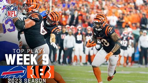 Bengals' top plays vs. Bills Week 9