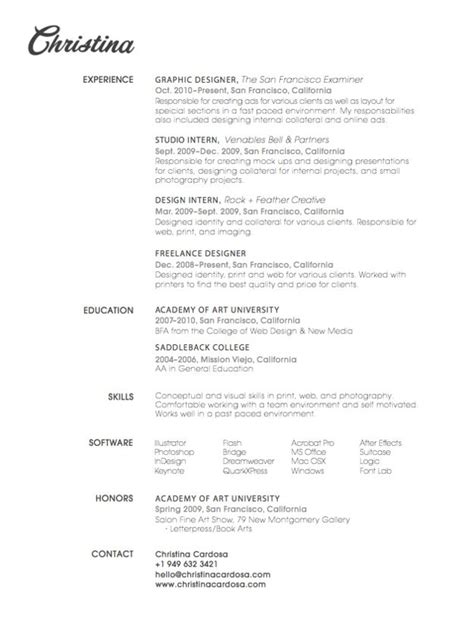 15 Beautiful Resume Designs For Your Inspiration Designer Daily Graphic And Web Design Blog