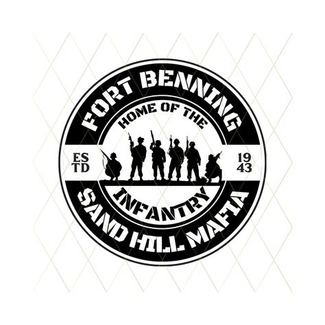 Fort Benning Png Svgmilitary Svg Cricut Svg Silhouette Files