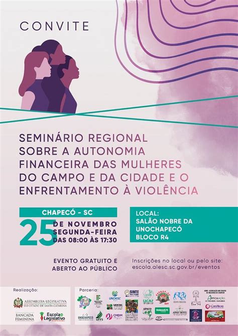 Vem A O Semin Rio Regional Autonomia Financeira Das Mulheres Do