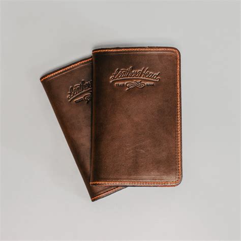 Leather Passport Cover – Leather Head Sports