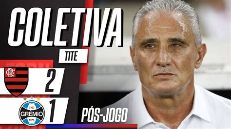 Entrevista De Tite Ao Vivo P S Jogo De Flamengo X Gr Mio