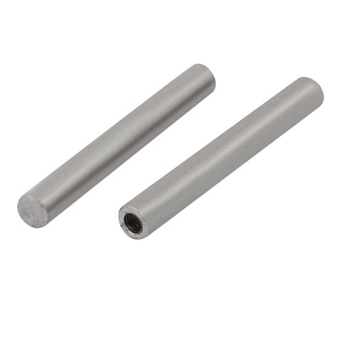 Uxcell 304 Stainless Steel M3 Female Thread 5mm X 40mm Cylindrical