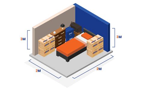 Storage Unit Size Guide | StorageMart