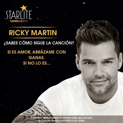 Frases De Canciones De Ricky Martin