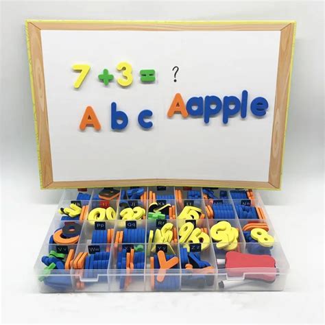 Customized Classroom Magnetic Letters Learning Alphabet And Number Foam ...