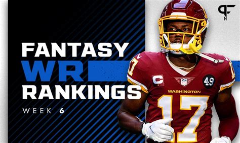 Week 6 Wr Rankings Jakobi Meyers Tim Patrick Sit Just Outside The Top 30