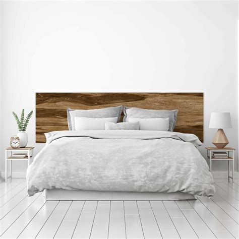 Cabecero Cama PVC Decorativo Económico Textura Madera Corte Transversal