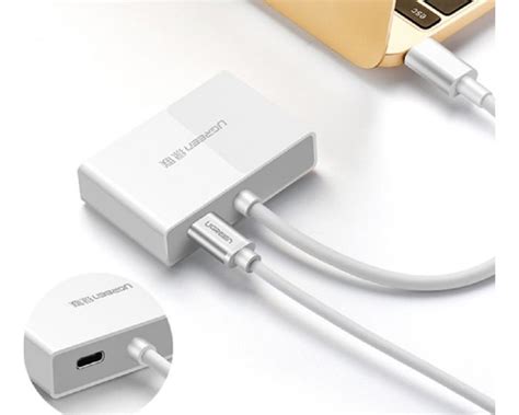 UGREEN Convertisseur Adaptateur USB C vers HDMI VGA Réf 30843