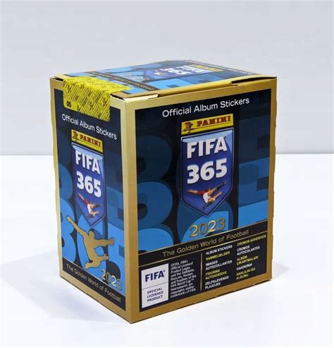 NAKLEJKI PANINI FIFA 365 2023 BOX 50SZT 13690946256 Oficjalne