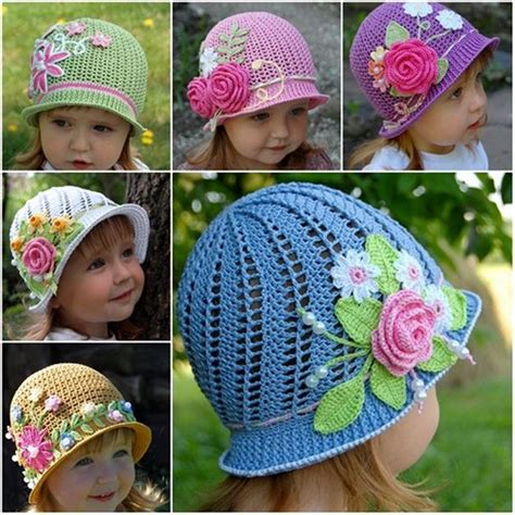 Chapéu Infantil De Crochê - Chapéu de Crochê Infantil com Passo a Passo - Croche online