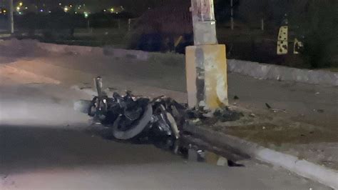 Motociclista Se Accidenta Y Muere En El Bulevar Norzagaray El Bordo