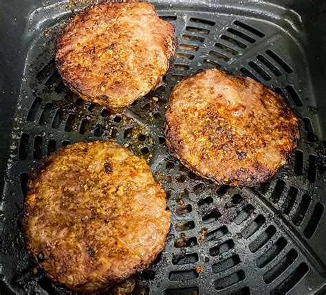 Air Fryer Turkey Burgers Air Fryer Fanatics