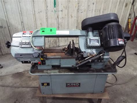 King Industrial 2007 Kc 712bc Metal Cutting Horizontal Band Saw With