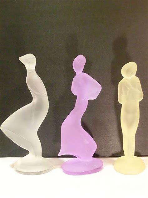 CURT SCHLEVOGT 3 DIFFERENT FIGURINES DESIGNED BY IDA SCHWETZ LEHMANN