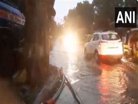 Several Parts Of Mumbai Witness Waterlogging As Heavy Rains Lash City