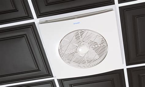 Drop Grid Ceiling Exhaust Fan Shelly Lighting