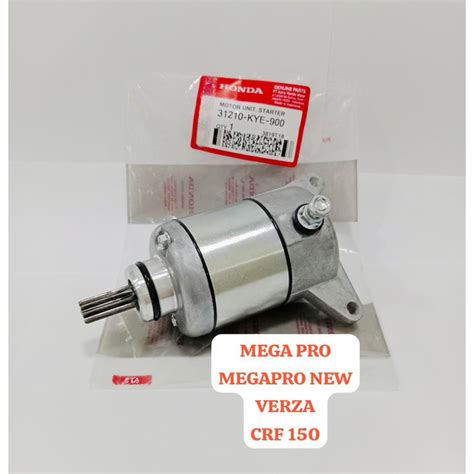 Jual DINAMO STATER STARTER MEGAPRO NEW VERZA CRF 150 MEGA PRO MONO BARU