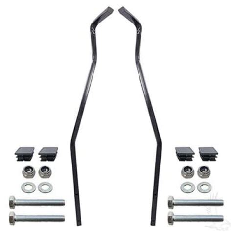 Club Car Ds New Style Golf Cart Rear Top Struts And Hardware Kit Wheelz Custom Carts