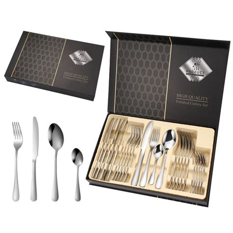 Jual Queensbakeware Sendok Sultan Set Sendok Gold Cutlery Set