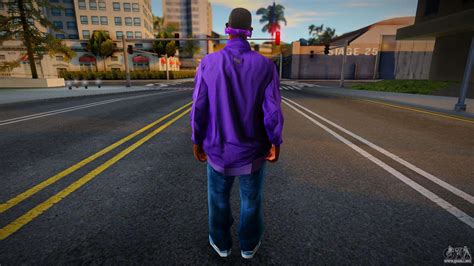 Ballas Guy With Cornrows Hd Para Gta San Andreas