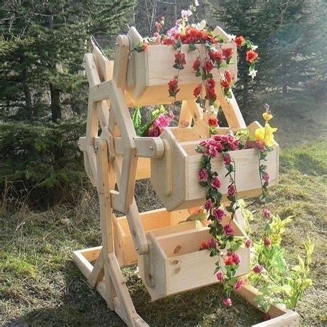 Клумбы из дерева: 7 красивых идей, которые вы можете воплотить ...