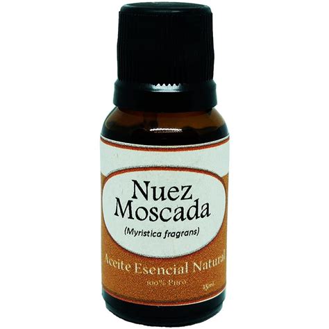 Nuez Moscada Aceite Esencial Natural Krisamex Nuez Moscada 15 Ml