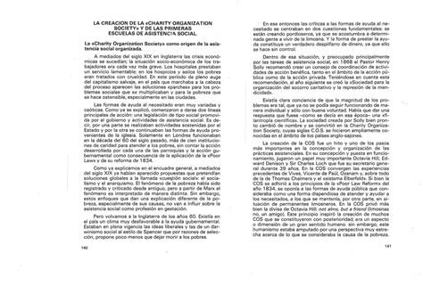 Trabajo Social En Europa Y Primeras Escuelas Trabajo Social De