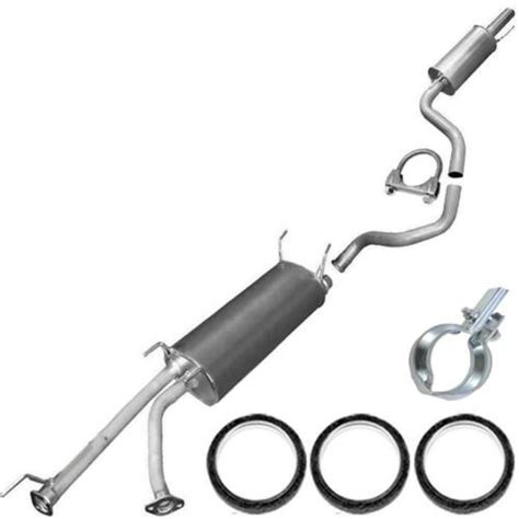 Resonator Muffler Pipe Exhaust System Kit Fits Sequoia L