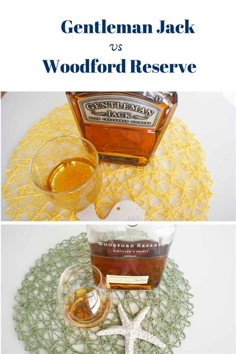 Gentleman Jack Vs Woodford Reserve Bourbon Comparison Woodford